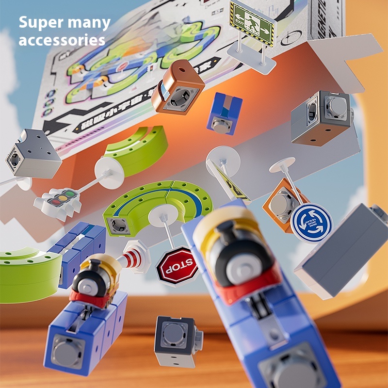 Stem Racing Car Railtrack Magn - Kids Toys Christmas 2025 review and price