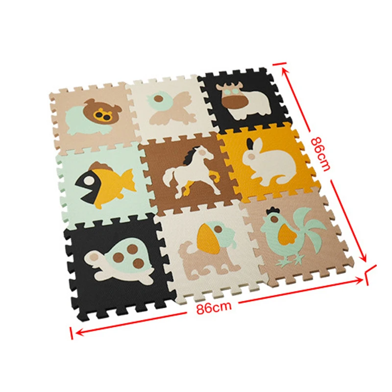 Animal Pattern Baby Play Mat P - Kids Yoga Toys review and price