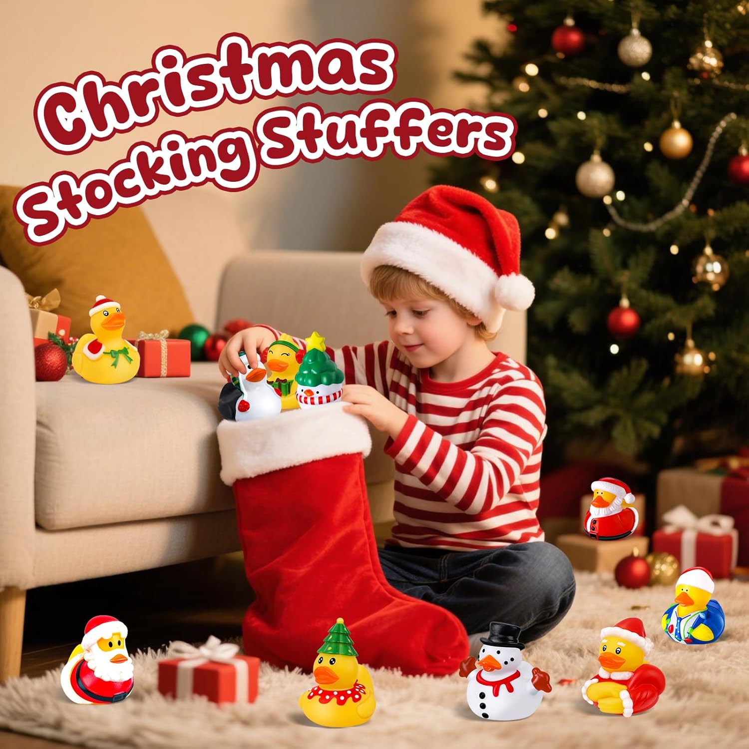 12-100pcs Christmas Rubber Duc - Kids Toys Jeep review and price