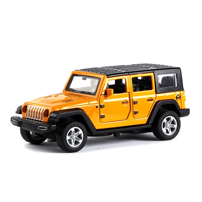 1:36 Alloy JEEPS Wrangler Car  - Kids Toys Jeep review and price