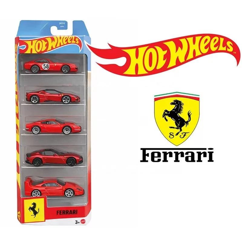 New Hot Wheels Ferrari JLN12 5 - Kids Toys Boys review and price