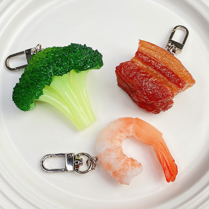 Simulation Food Keychain Brais - Kids Toys In Wholesale review and price